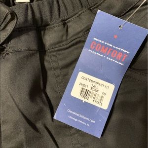 Cherokee contemporary fit scrub pants